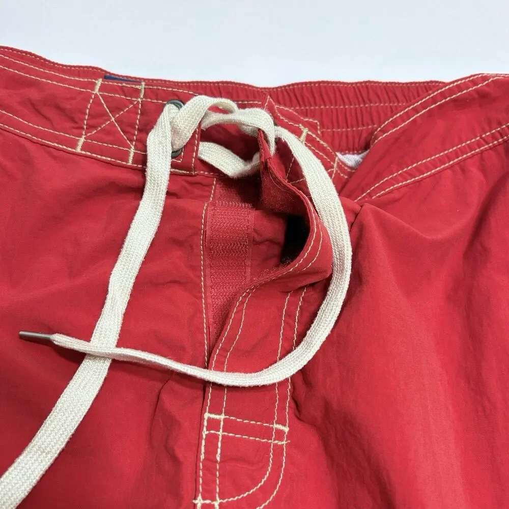 Vintage Polo Ralph Lauren Men’s Swim Trunks Red Pony Logo Mesh Lined Size L